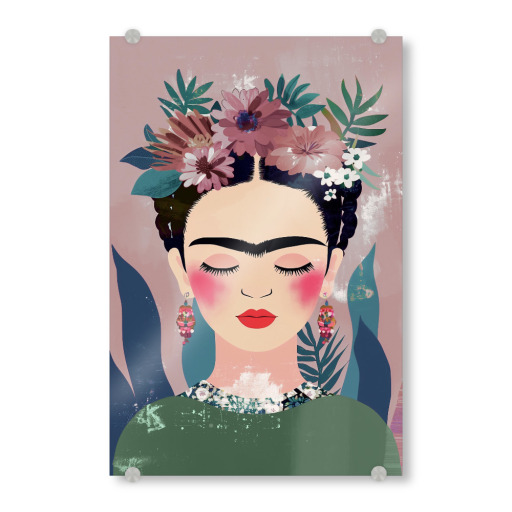 Frida's floral splendor