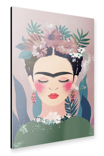 Alu-Dibond "Fridas Blütenpracht" 75x50 cm artboxONE
