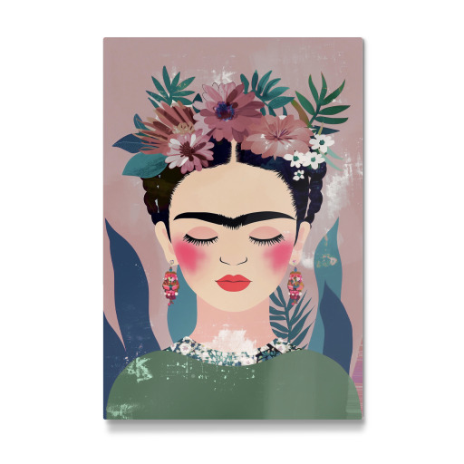 Frida's floral splendor