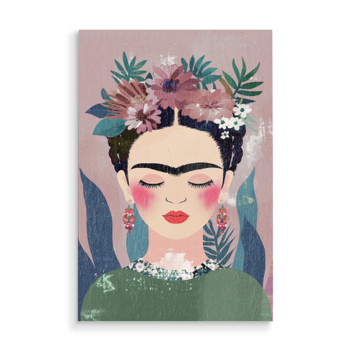 Frida's floral splendor