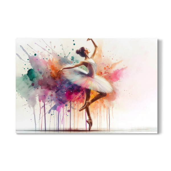 Galerie-Print "Balletttänzerin in Aquarell B" 30x20 cm artboxONE