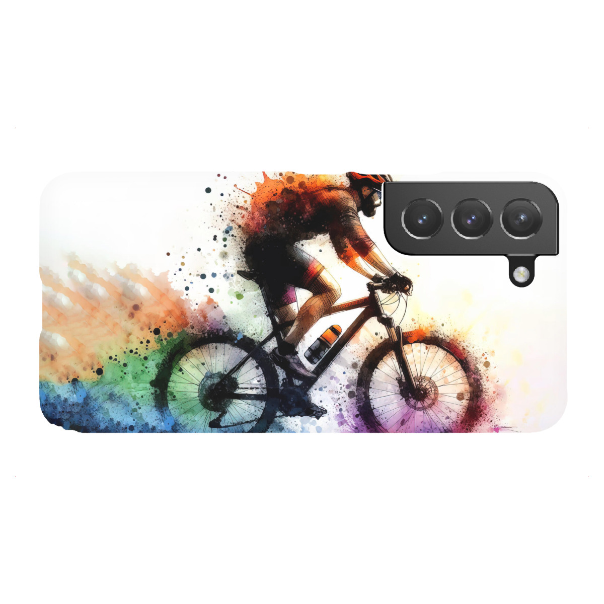 Samsung Galaxy "Radfahrer Läufer E" Premium-Case Handyhülle artboxONE