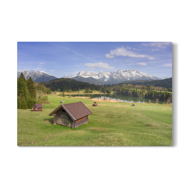 Galerie-Print "Frühlingstag am Geroldsee" 30x20 cm artboxONE