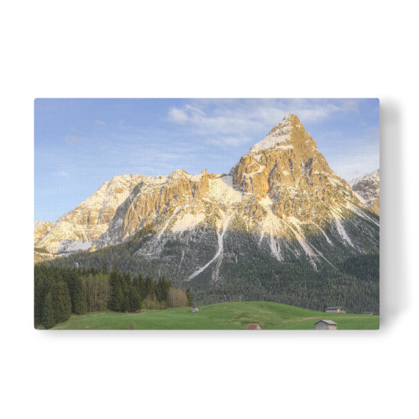 Leinwandbild "Ehrwalder Sonnenspitze am Abend" artboxONE - Natur,Reise,Reise / Länder