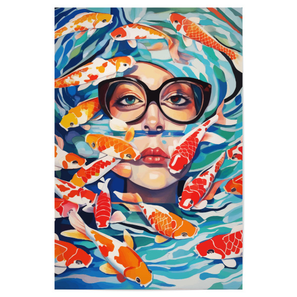 Poster 30x20 cm "Standpunkt" artboxONE - Tiere,Abstrakt