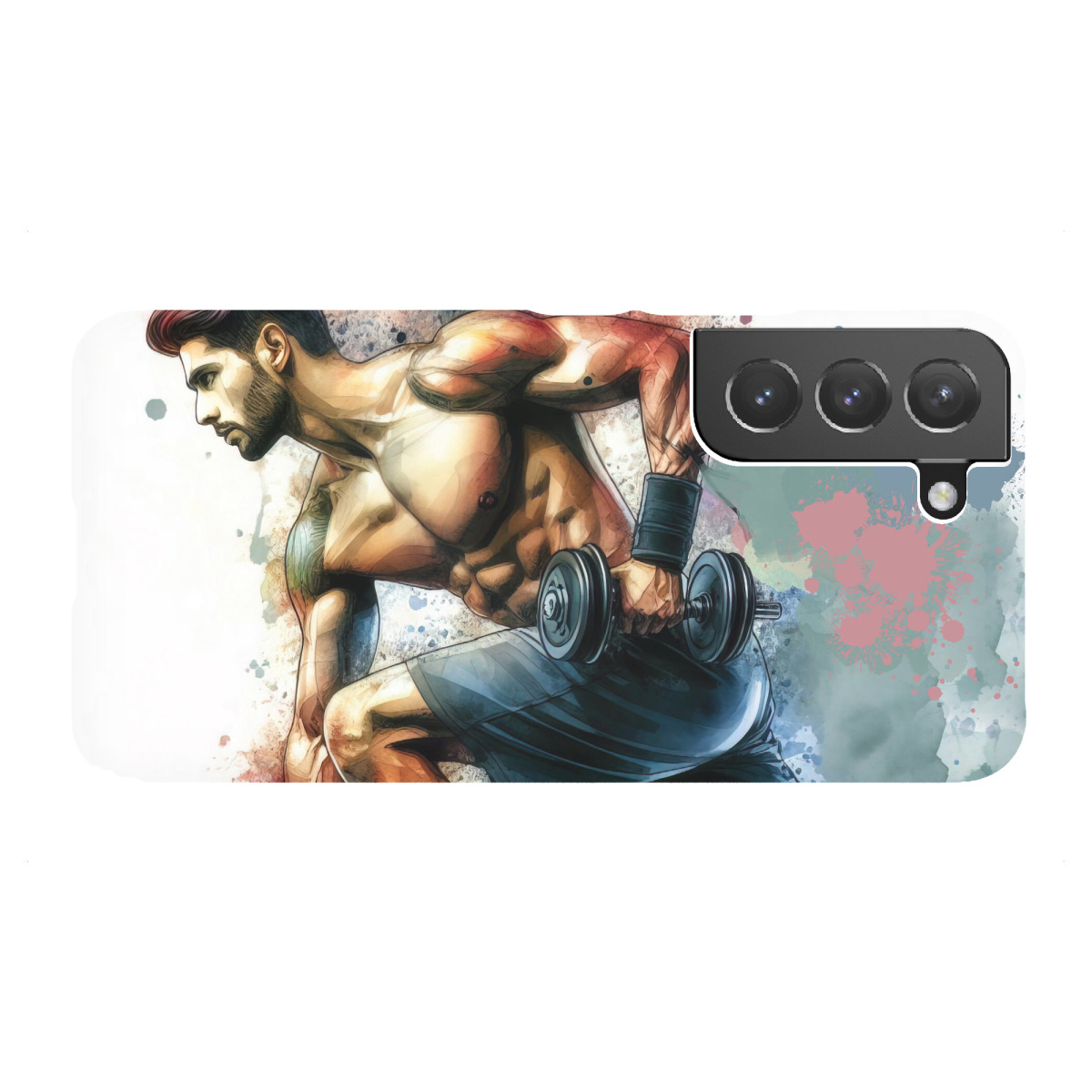 "Fitnessübung"für Samsung Galaxy - Premium-Case Handyhülle artboxONE