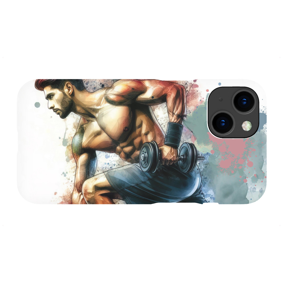 "Fitnessübung"für iPhone - Premium-Case Handyhülle artboxONE