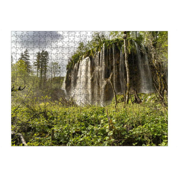Puzzle Ravensburger "Wasserfall Prstavac Plitvice" artboxONE - Natur