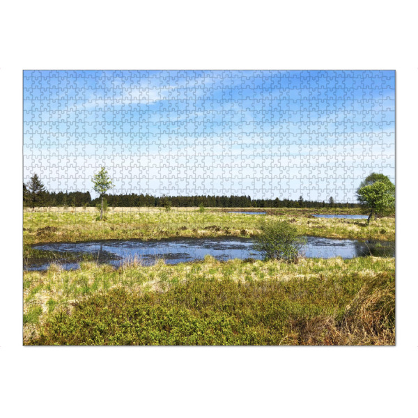 Puzzle Ravensburger "Das Hohe Venn in Belgien" artboxONE - Natur,Reise / Länder