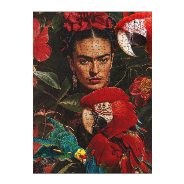 Puzzle Ravensburger "Frida and the birds" artboxONE - Natur,Floral,Tiere
