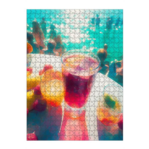 Puzzle Ravensburger "Ibiza Vibes" artboxONE - Abstrakt,Reise / Strand und Meer,Essen & Trinken / Alkohol