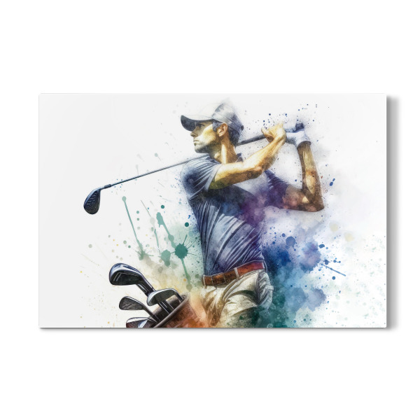 Galerie-Print "Golfspieler C" 75x50 cm artboxONE