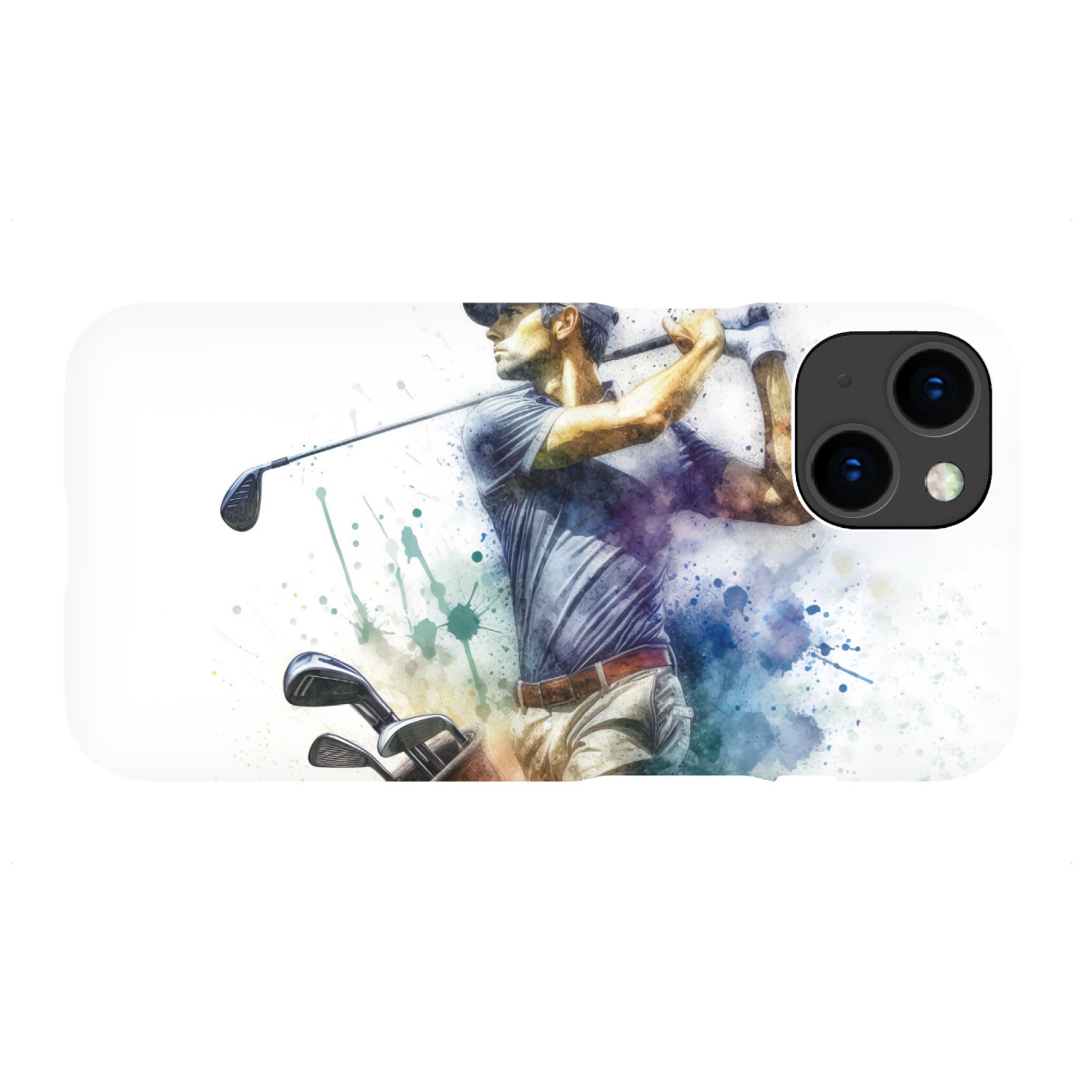 "Golfspieler C"für iPhone - Premium-Case Handyhülle artboxONE