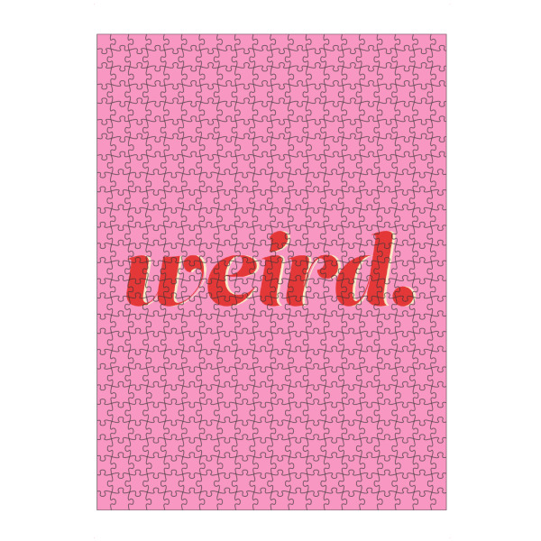 artboxONE Puzzle "Seltsam" artboxONE - Typografie,Natur,Comic,Menschen,Lustig