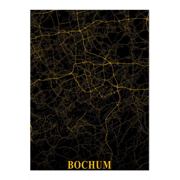 Puzzle Ravensburger "CityMap von Bochum" artboxONE - Städte / Weitere