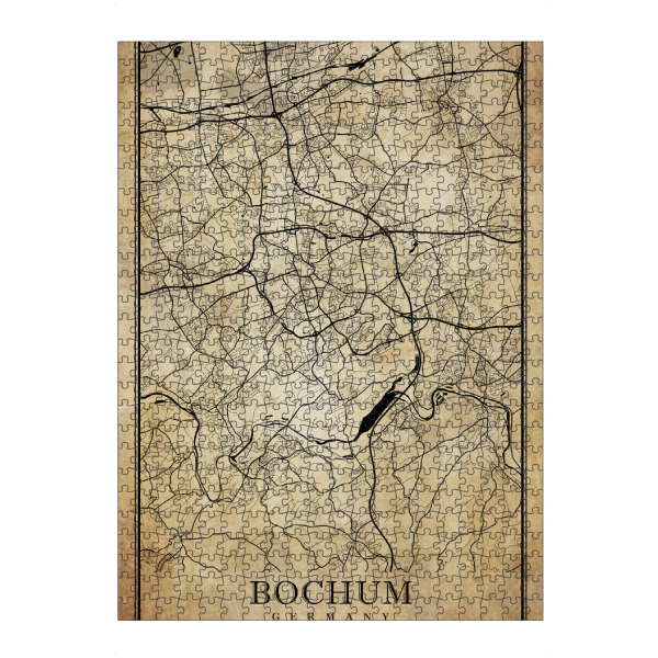 artboxONE Puzzle "Bochum Vintage City" artboxONE - Städte / Weitere