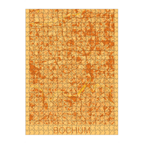 Puzzle Ravensburger "Bochum Deutschland" artboxONE - Städte / Weitere,Kartografie