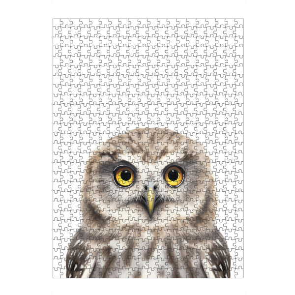 artboxONE Puzzle "Eulen-Blick" artboxONE - Typografie,Tiere,Lustig
