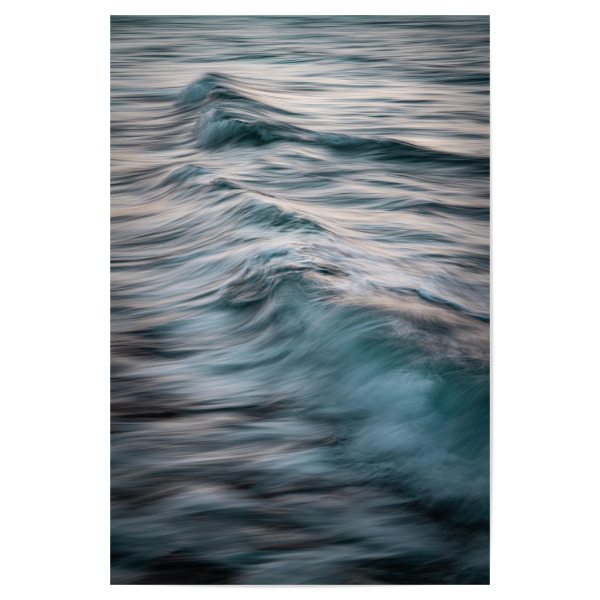Poster 30x20 cm "Einzigartigkeit der Wellen" artboxONE - Natur,Reise,Abstrakt,Reise / Strand und Meer,Reise / Länder