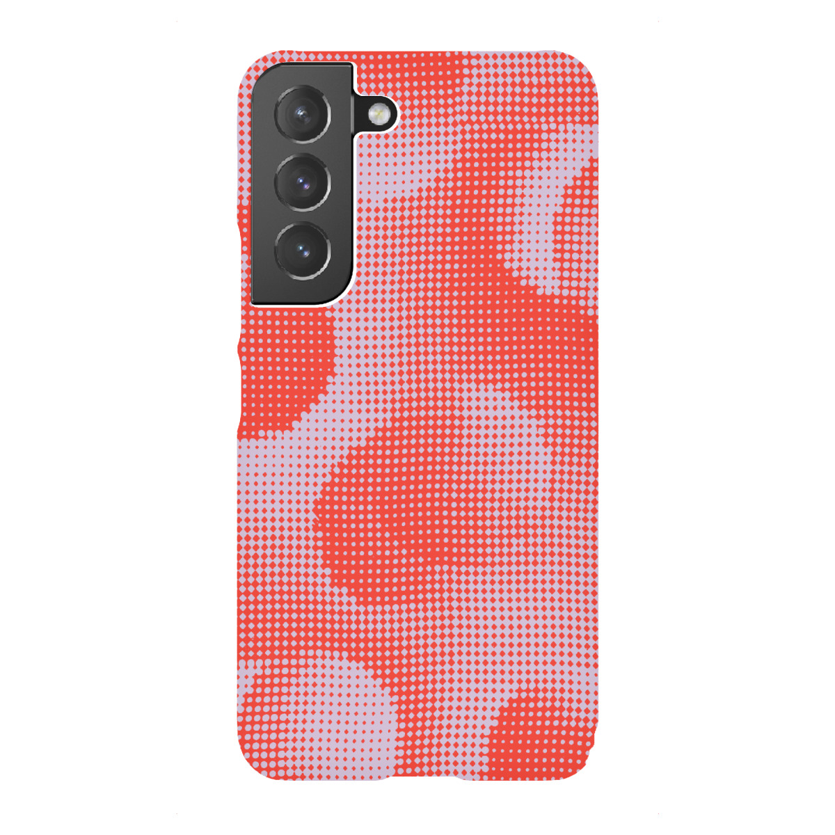 Samsung Galaxy "Malou Studio-Grid Pattern Flieder" Premium-Case Handyhülle artboxONE