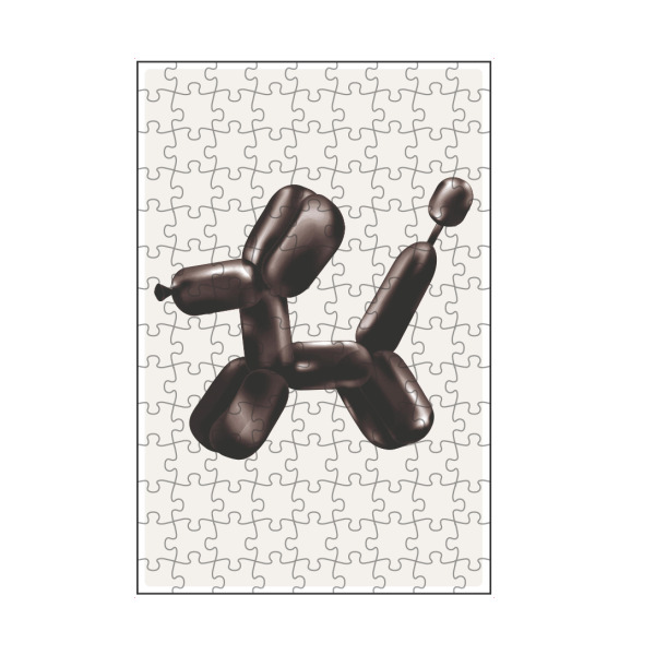 artboxONE Puzzle "Malou Studio-Balloon Dog S" artboxONE - Tiere,Für Mama,Festivals - Museum,Ballon,Tier,Haushund,Kunst,Farbenfroh,Bunt,Jeff koons