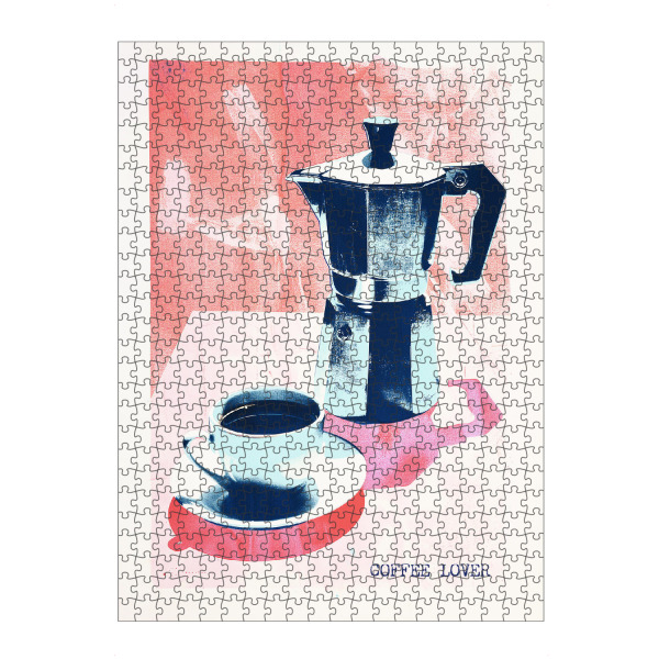 artboxONE Puzzle "Malou Studio-Morning Coffee Lover" artboxONE - Typografie,Essen & Trinken,Für Mama