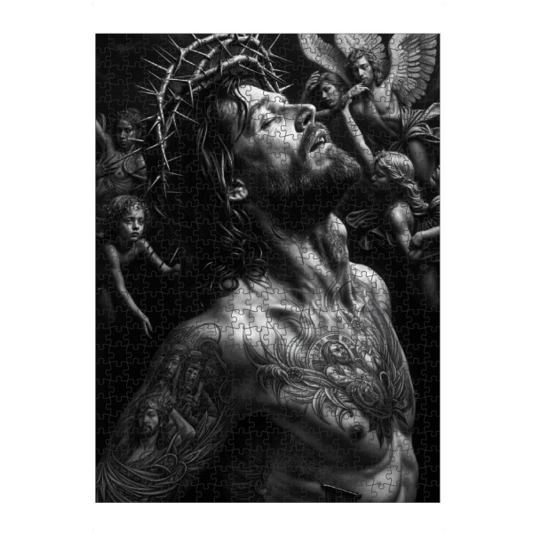 artboxONE Puzzle "Jesus With Angels" artboxONE - Menschen,Fiktion