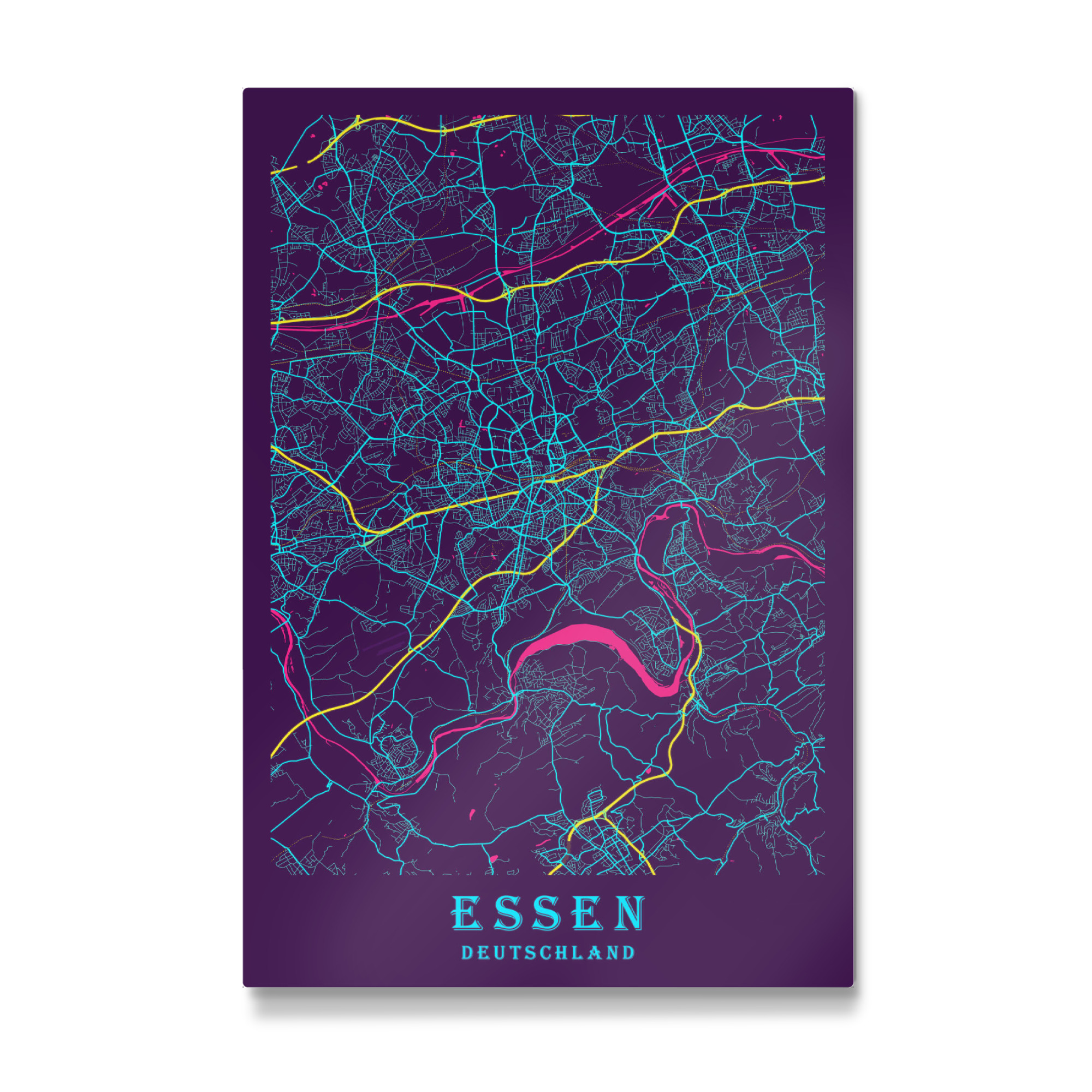 Galerie-Print "Stadt Essen" 75x50 cm artboxONE