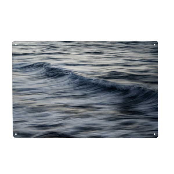 Metall Poster "The Uniqueness of the sea" artboxONE - Natur,Reise,Abstrakt,Reise / Strand und Meer,Reise / Länder