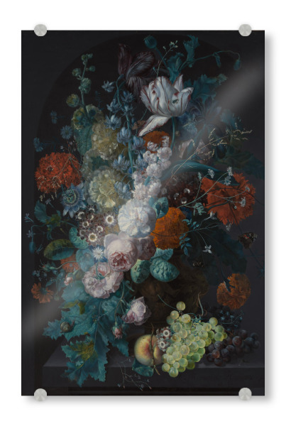 Acrylglasbild "A vase of flowers" artboxONE - Natur,Floral