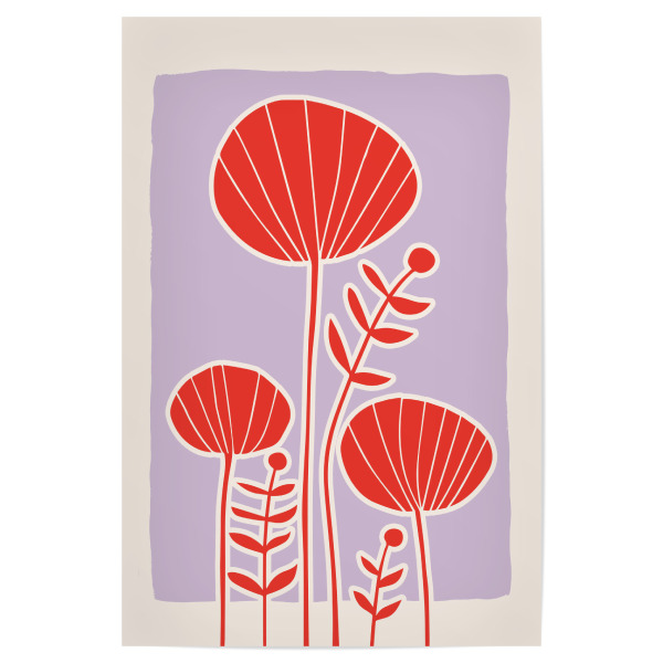Poster 30x20 cm "Malou Studio-Flowers Otto" artboxONE - Natur,Floral,Für Mama