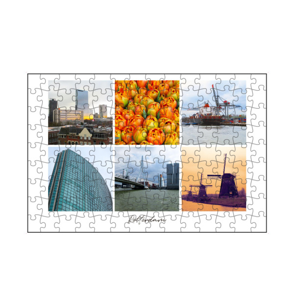 artboxONE Puzzle "Rotterdam Collage" artboxONE - Städte,Reise,Architektur,Reise / Länder