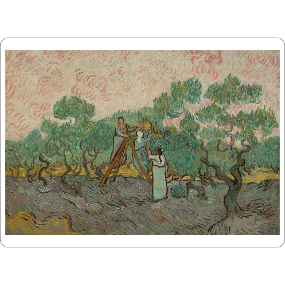 Tischset "Women Picking Olives - van Gogh" artboxONE - Natur,Menschen