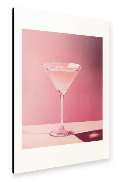 Alu-Dibond "Malou Studio-Pink Cosmopolitan" 30x20 cm artboxONE