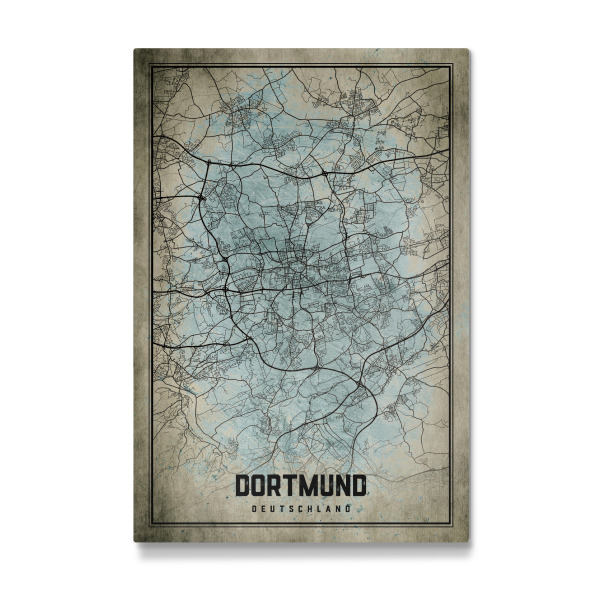 Galerie-Print "Vintage Stadt Dortmund" 30x20 cm artboxONE