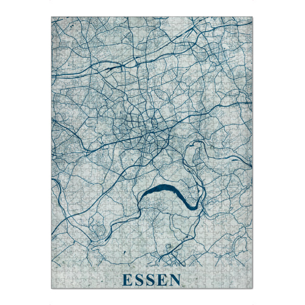 Puzzle Ravensburger "Essen als Vintage Stadtplan" artboxONE - Städte / Weitere,Kartografie