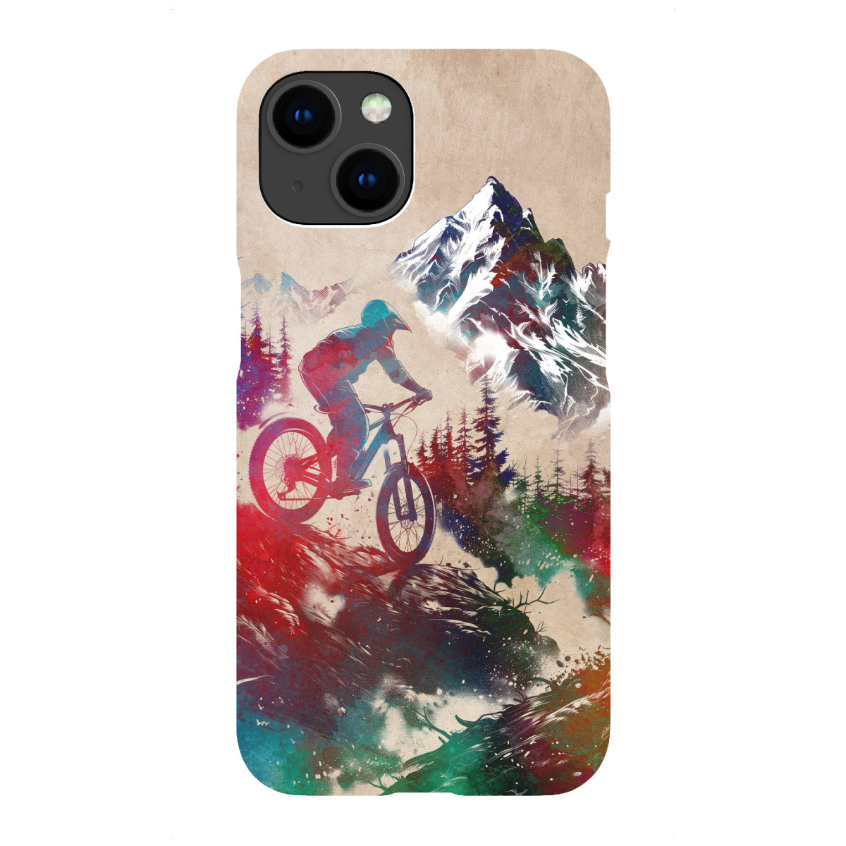 iPhone "Radsportkunst S" Premium-Case Handyhülle artboxONE