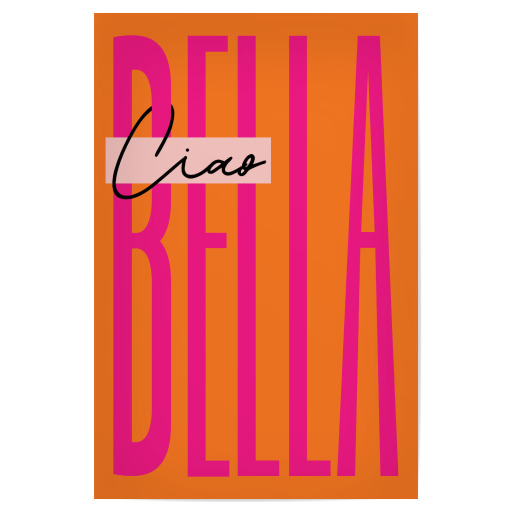 Malou Studio-Ciao Bella - Orange