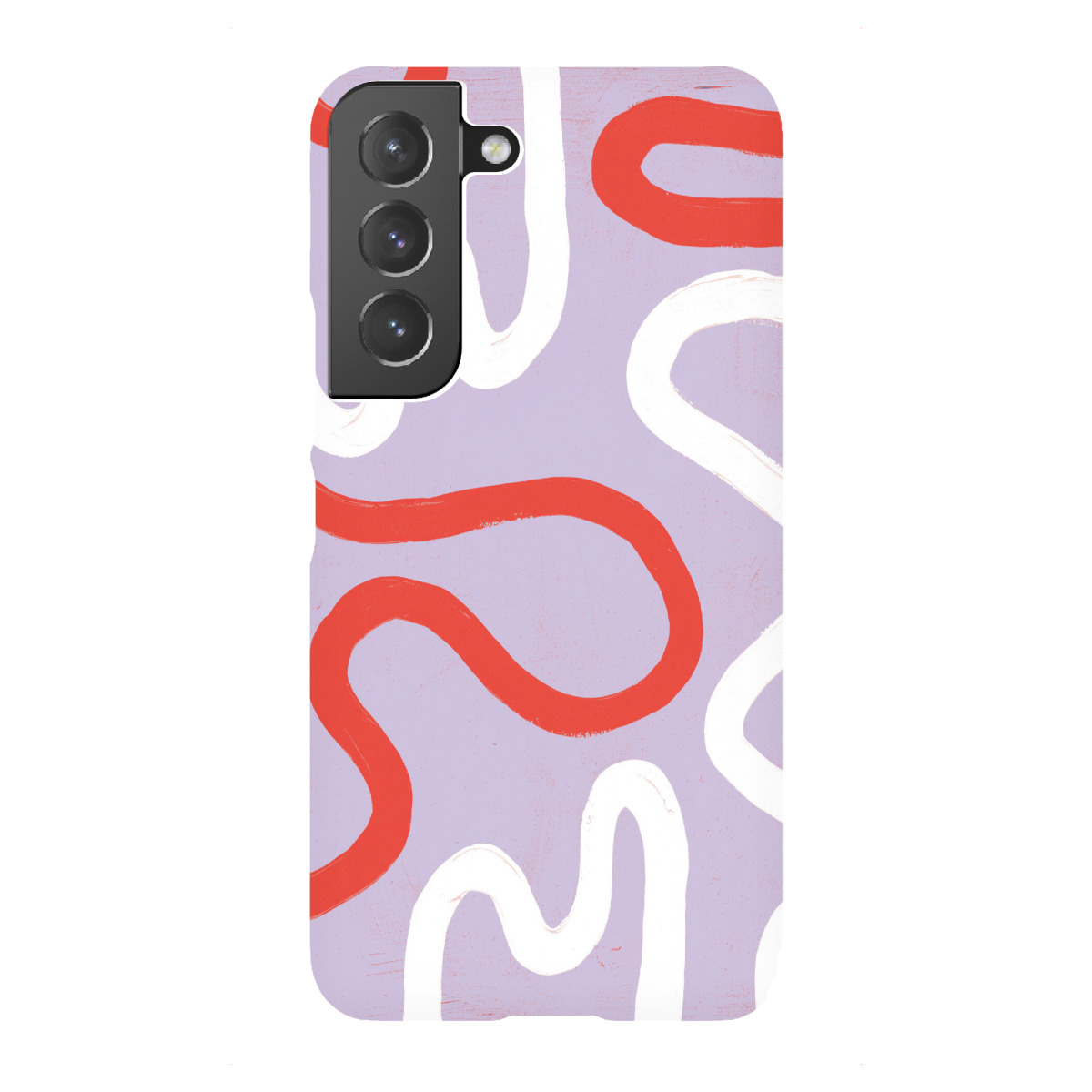 "Malou Studio-Leticia Lila Rot"für Samsung Galaxy - Premium-Case Handyhülle artboxONE