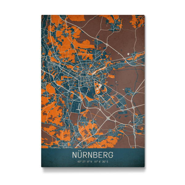 Galerie-Print "Nürnberg Vintage" 30x20 cm artboxONE