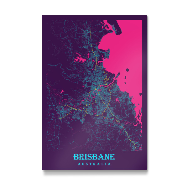 Galerie-Print "Stadt Brisbane Australien" 30x20 cm artboxONE