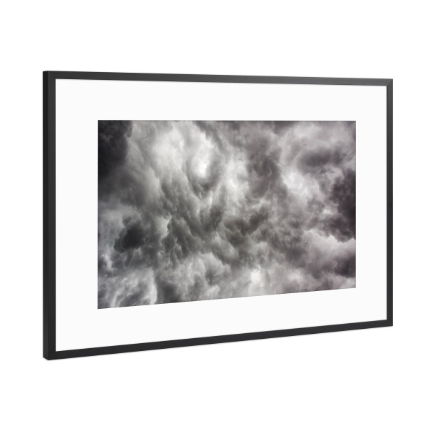 Poster mit Rahmen Schwarz (Metallic) "Storm (1)" artboxONE - Natur,Reise,Abstrakt,Reise / Länder,Für Papa
