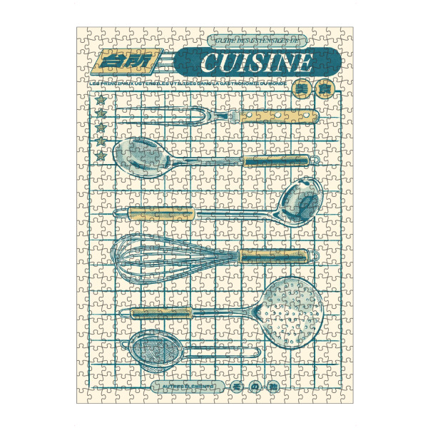 Puzzle Ravensburger "Küchenführer Sonstiges" artboxONE - Essen & Trinken,Für Mama,Für Papa,Essen & Trinken / Obst & Gemüse