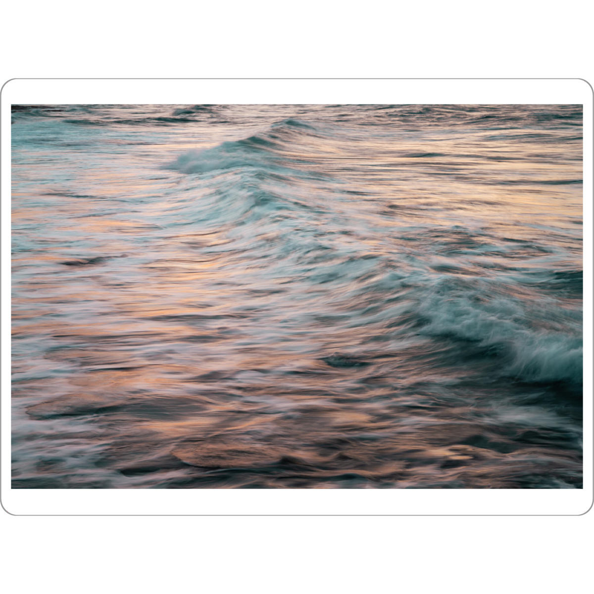 Tischset "Einzigartigkeit der Wellen (36)" artboxONE - Natur,Reise,Abstrakt,Reise / Strand und Meer,Reise / Länder