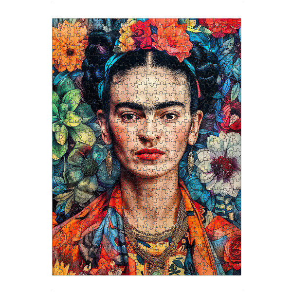 Puzzle Ravensburger "Frida-Porträt E" artboxONE - Menschen,Für Mama,Für Papa