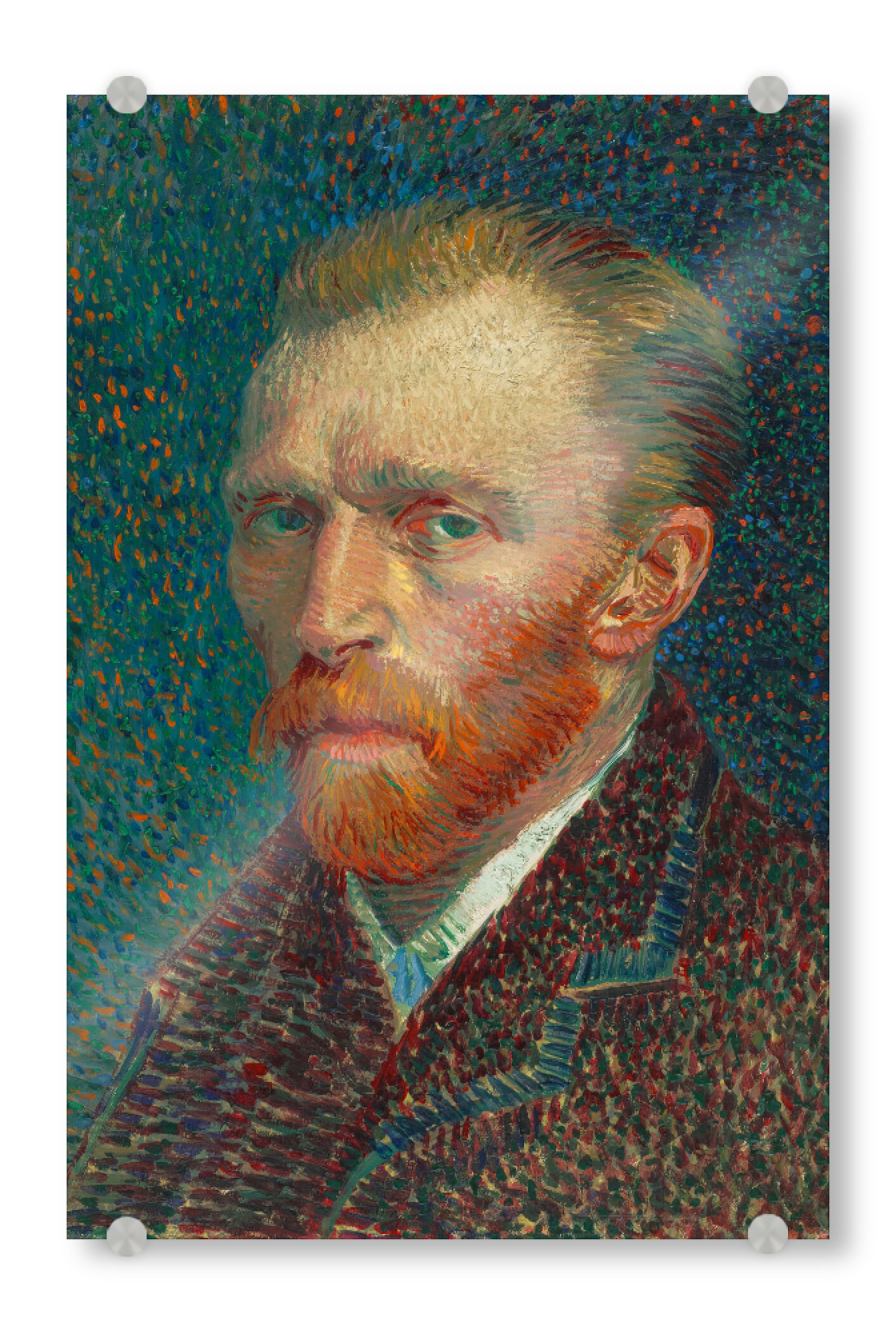 Acrylglasbild "Van Gogh - Selbstbildnis" artboxONE - Abstrakt,Menschen