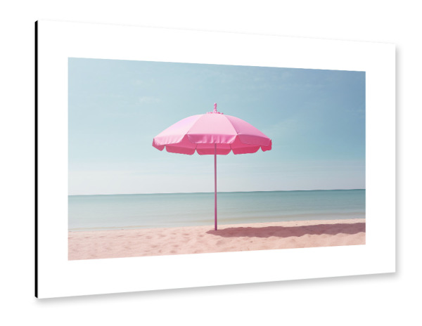 Alu-Dibond "Malou Studio-Pink Parasol" 30x20 cm artboxONE