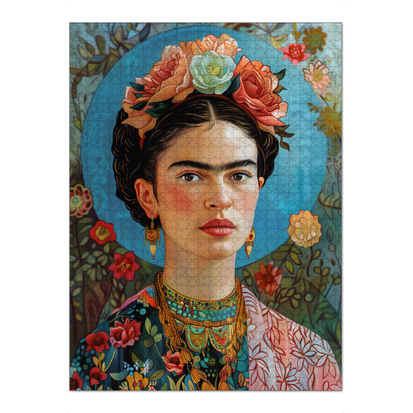 Puzzle Ravensburger "Frida's Malerische Welt" artboxONE - Natur,Floral,Menschen