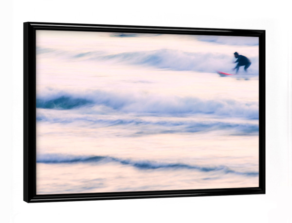 Poster mit schwarzem Rahmen "Surfing man" artboxONE - Menschen,Reise / Strand und Meer,Sport,Für Papa