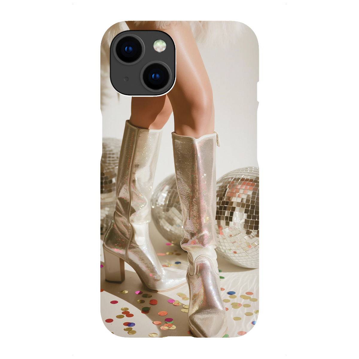 iPhone "Malou Studio-Glitter After Party" Premium-Case Handyhülle artboxONE